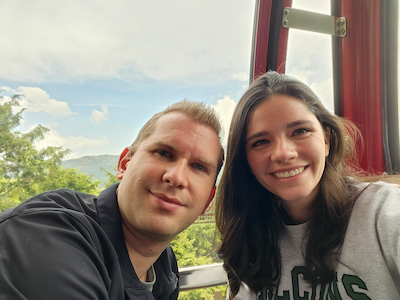 Picture of Trevor and Emily